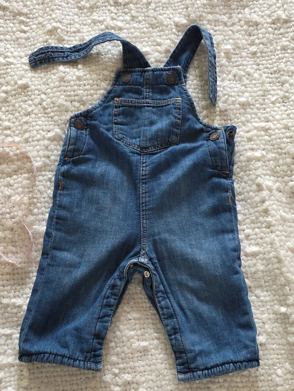 Baby Gap Blue Overalls, my first Denim 3-6 m